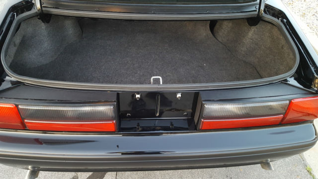 1989 Black Ford Mustang Sedan