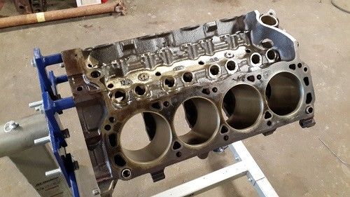 1989 Blue Ford Mustang