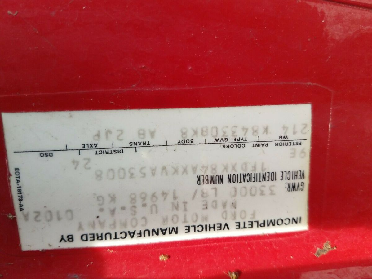 1989 Ford Other Straight Truck - Medium Conventional