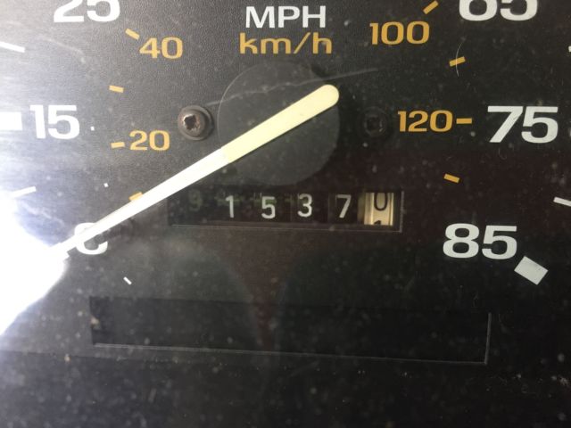 1989 Red Ford Ranger 2 Door