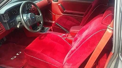 1989 Gray Ford Mustang Coupe