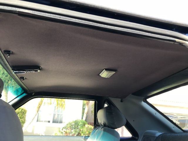 1989 Blue Ford Mustang Coupe