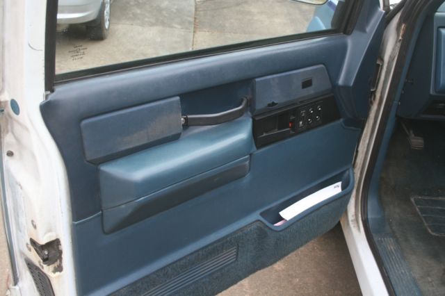 1989 Blue/WHITE GMC Sierra 1500 Standard Cab Pickup