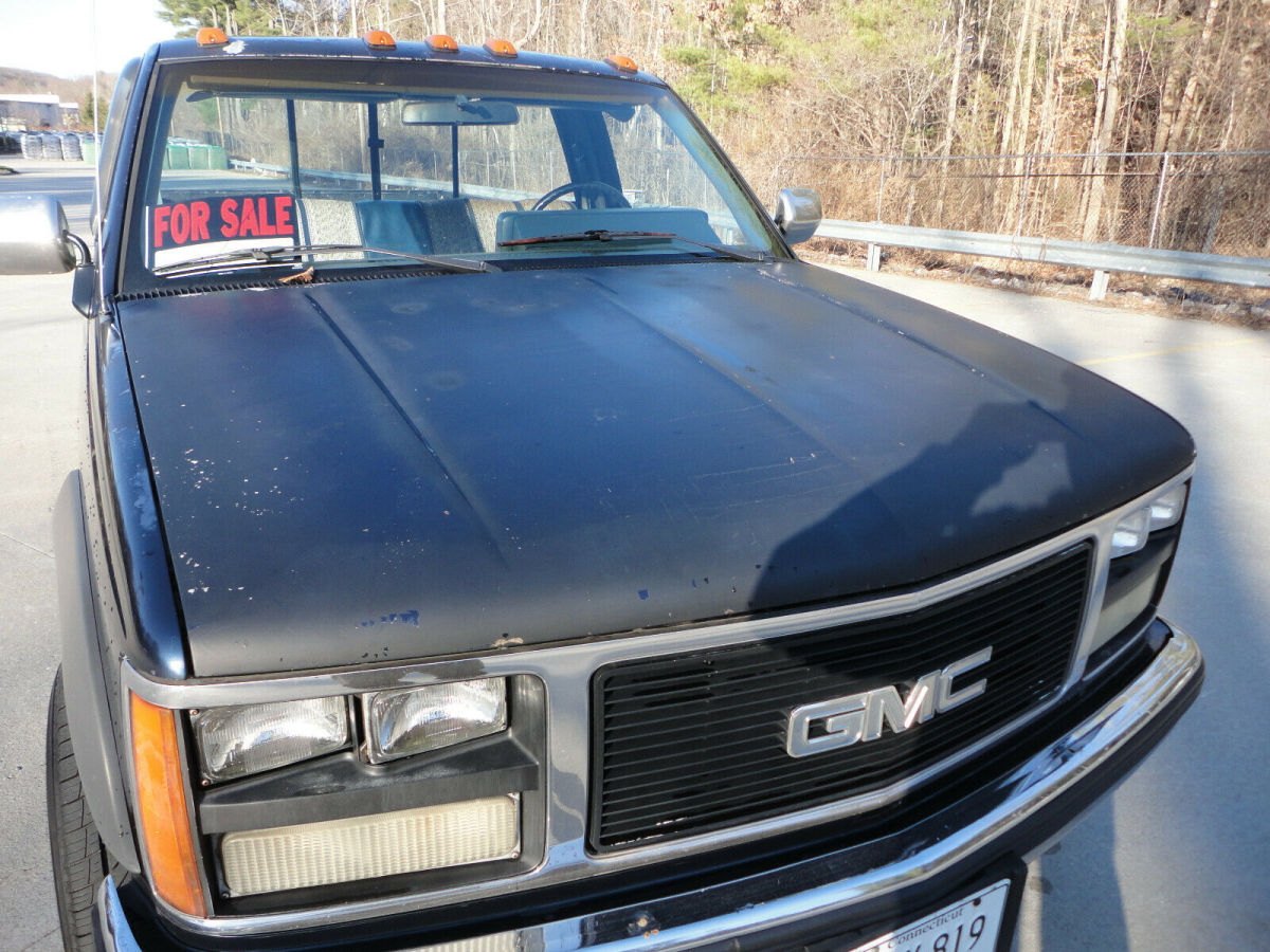 1989 Blue GMC Sierra 1500 Standard Cab Pickup