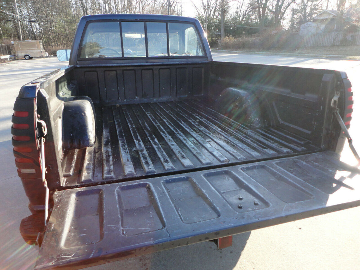 1989 Blue GMC Sierra 1500 Standard Cab Pickup