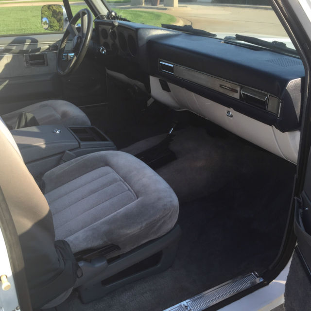 1989 WHITE/GRAY GMC Jimmy CONVERTIBLE - SUV