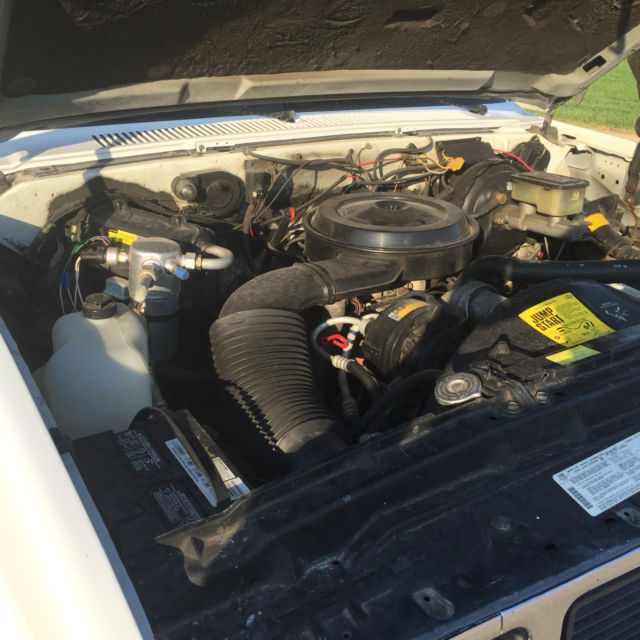 1989 WHITE/GRAY GMC Jimmy CONVERTIBLE - SUV