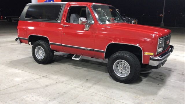 1989 PPG RED GMC Jimmy Removable Top