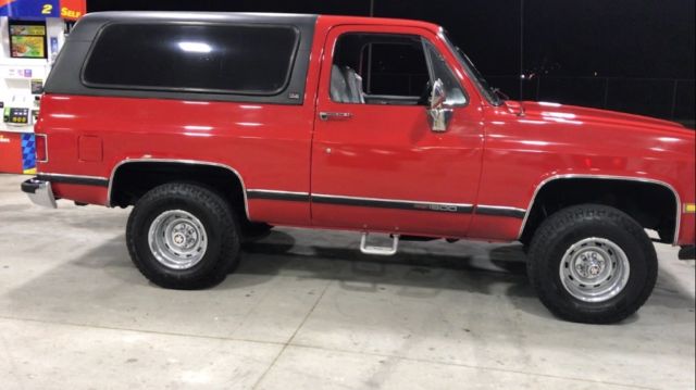 1989 PPG RED GMC Jimmy Removable Top