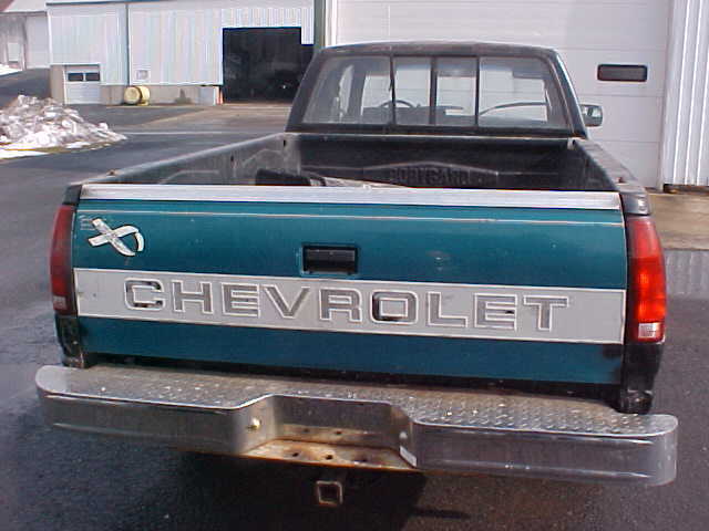 1989 Black GMC Sierra 1500 Extended Cab Pickup