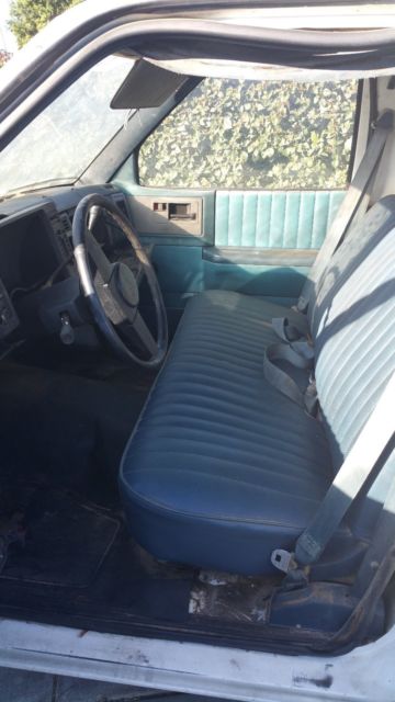 1989 White GMC Sonoma Standard Cab Pickup