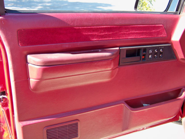 1989 Candy Red GMC Sierra 1500 Standard Cab Pickup