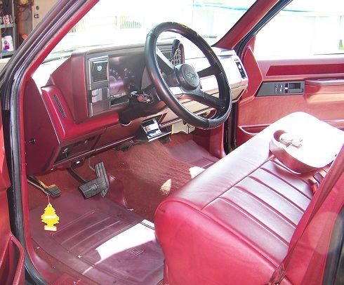 1989 Candy Red GMC Sierra 1500 Standard Cab Pickup
