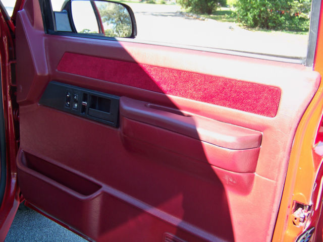1989 Candy Red GMC Sierra 1500 Standard Cab Pickup