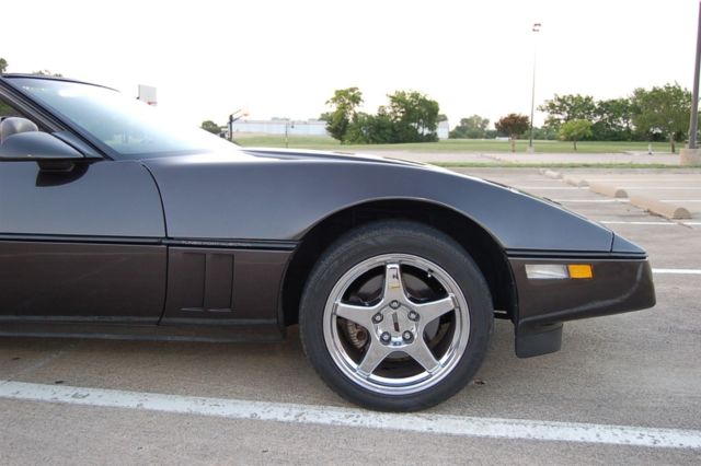 1989 Gray Chevrolet Corvette Convertible