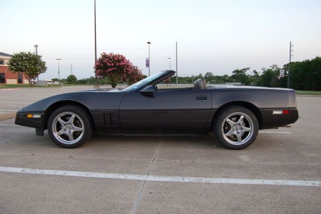 1989 Gray Chevrolet Corvette Convertible