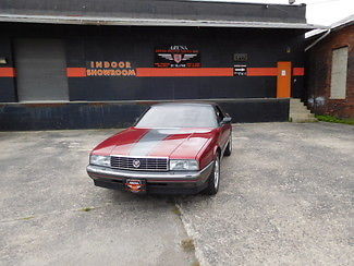 1989 Gray Cadillac Allante Convertible