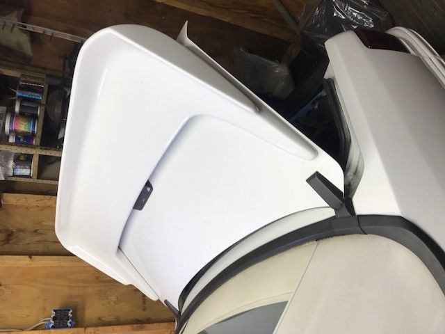 1989 White Ford Mustang Convertible