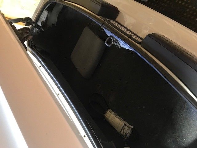 1989 White Ford Mustang Convertible