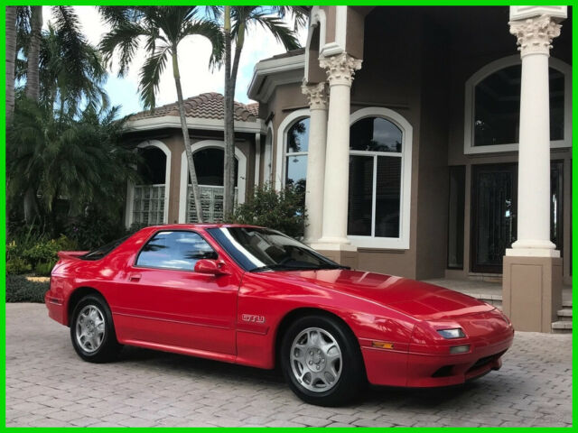 1989 Red Mazda RX-7