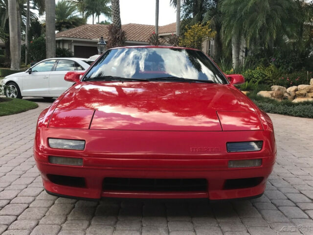 1989 Red Mazda RX-7