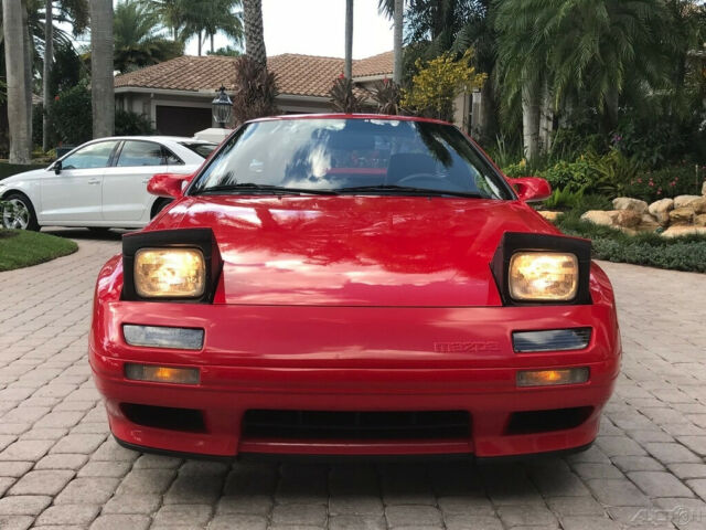 1989 Red Mazda RX-7