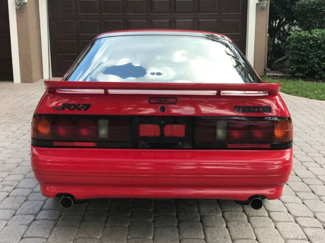 1989 Red Mazda RX-7