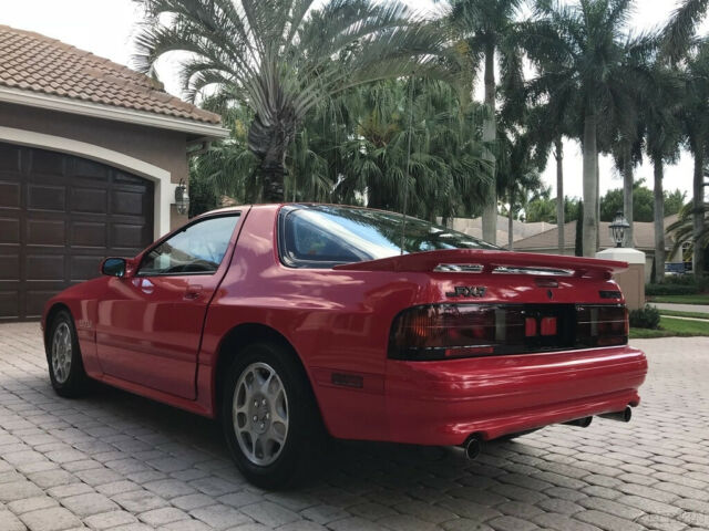 1989 Red Mazda RX-7