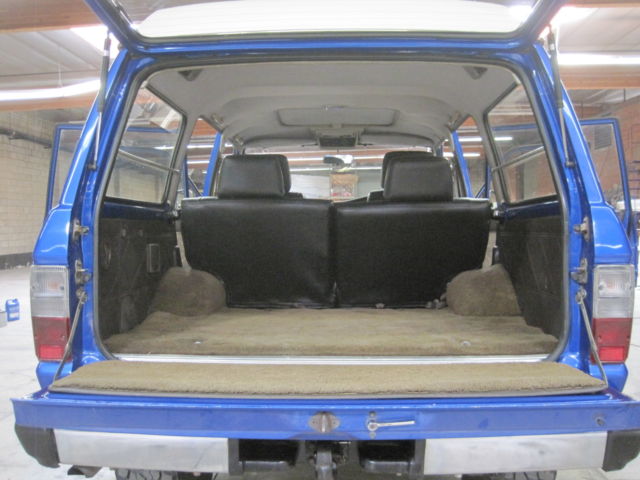 1980 Blue Metalic Toyota Land Cruiser SUV