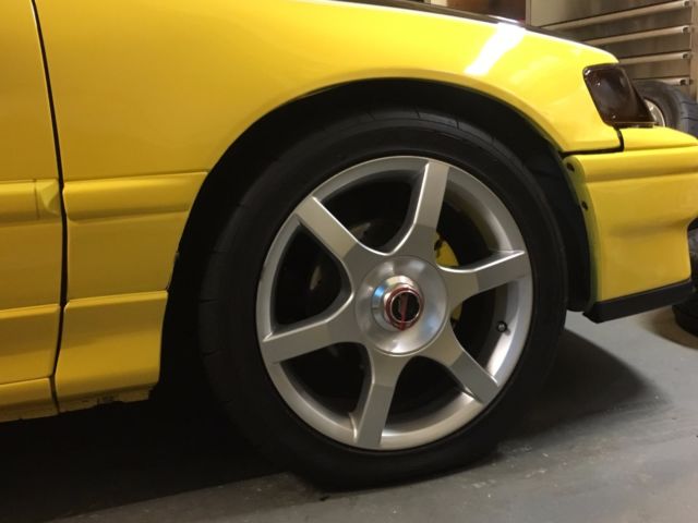 1989 Yellow Honda CRX Hatchback