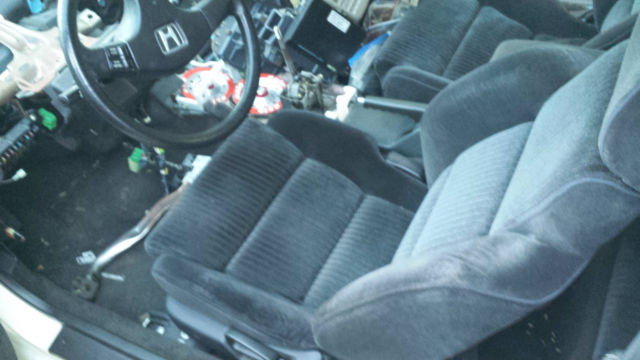 1989 White Honda Prelude Coupe