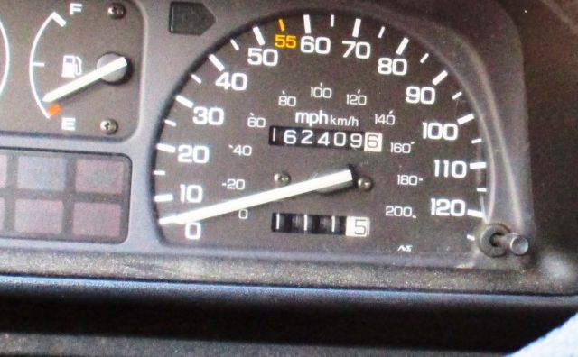 1989 Blue Honda Civic Wagon