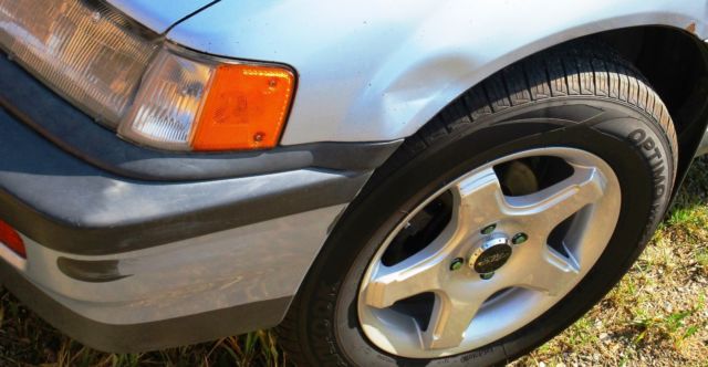 1989 Blue Honda Civic Wagon