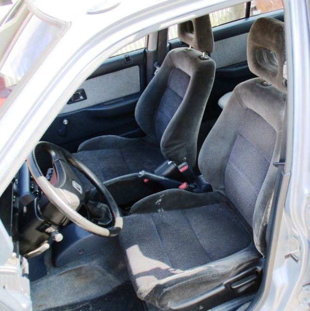 1989 Blue Honda Civic Wagon