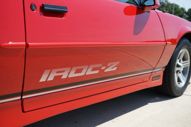 1989 Red Chevrolet Camaro Coupe