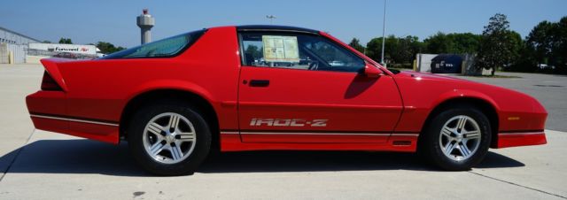 1989 Red Chevrolet Camaro Coupe