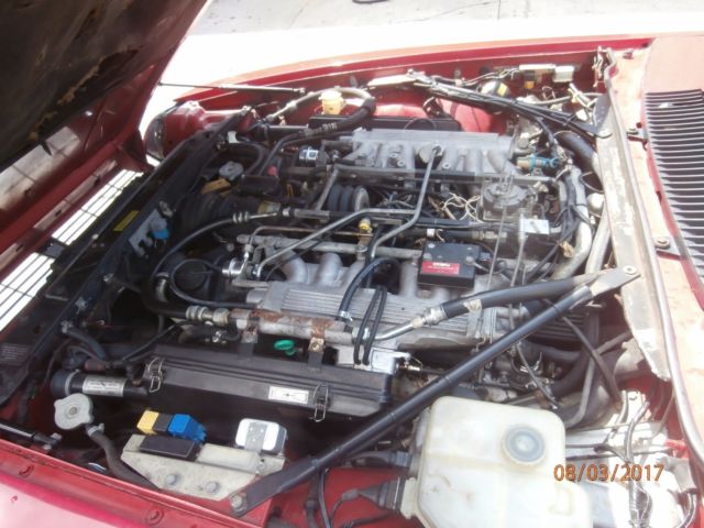 1989 Red Jaguar XJS Coupe