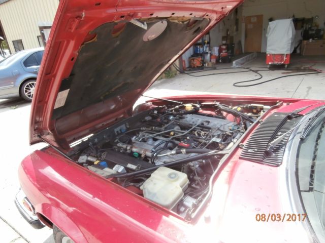 1989 Red Jaguar XJS Coupe