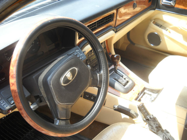 1989 Black Jaguar XJ6 Sedan