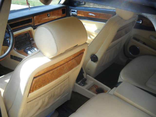 1989 Black Jaguar XJ6 Sedan