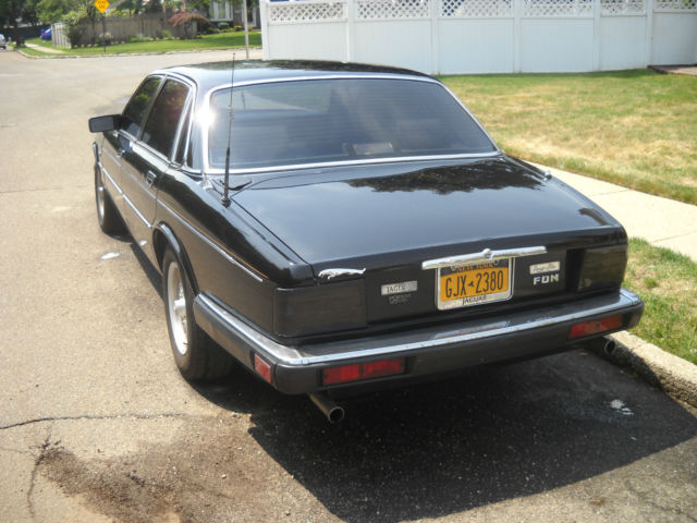 1989 Black Jaguar XJ6 Sedan