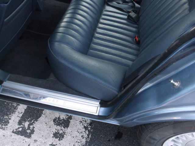 1989 Blue Jaguar XJ6 Sedan