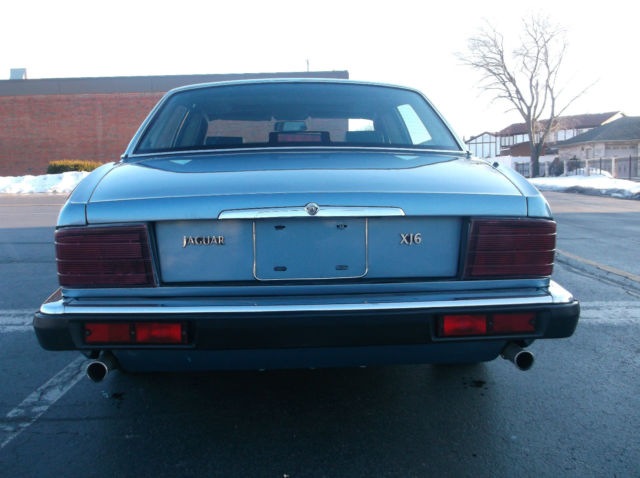 1989 Blue Jaguar XJ6 Sedan