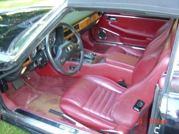 1989 Black Jaguar XJS Convertible