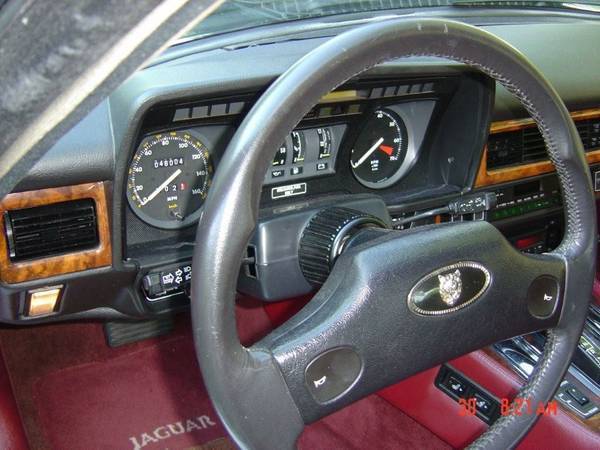 1989 Black Jaguar XJS Convertible