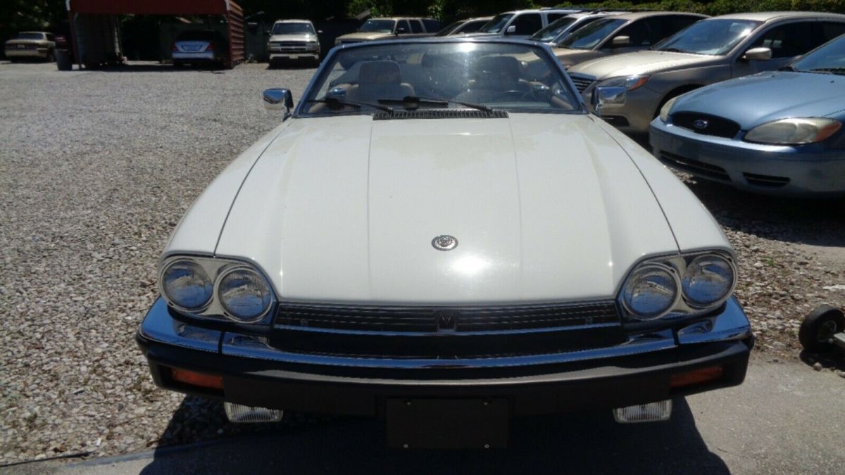 1989 White Ford Mustang Convertible