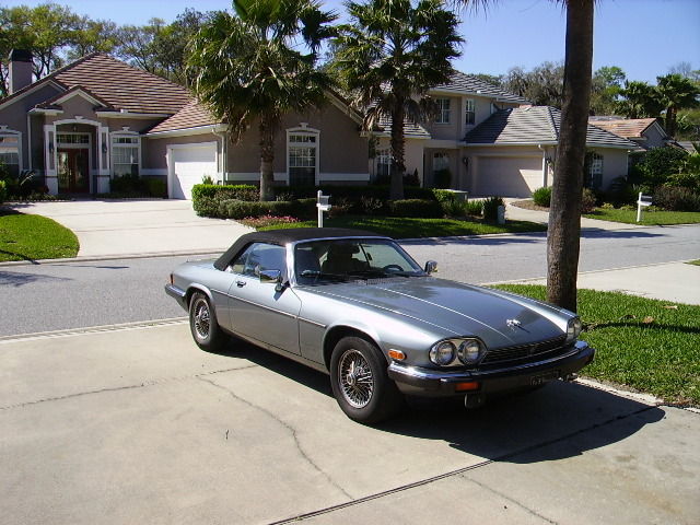 1989 Gray Jaguar XJS Convertible