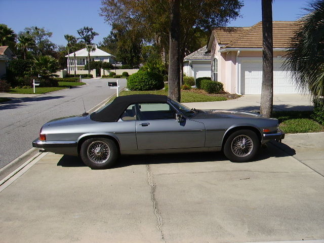 1989 Gray Jaguar XJS Convertible