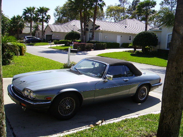 1989 Gray Jaguar XJS Convertible