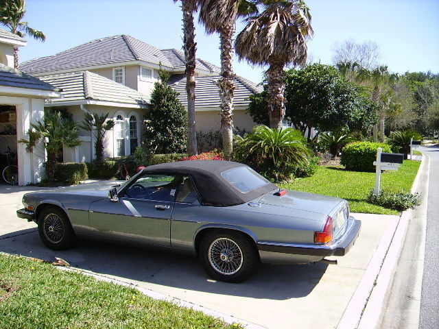 1989 Gray Jaguar XJS Convertible